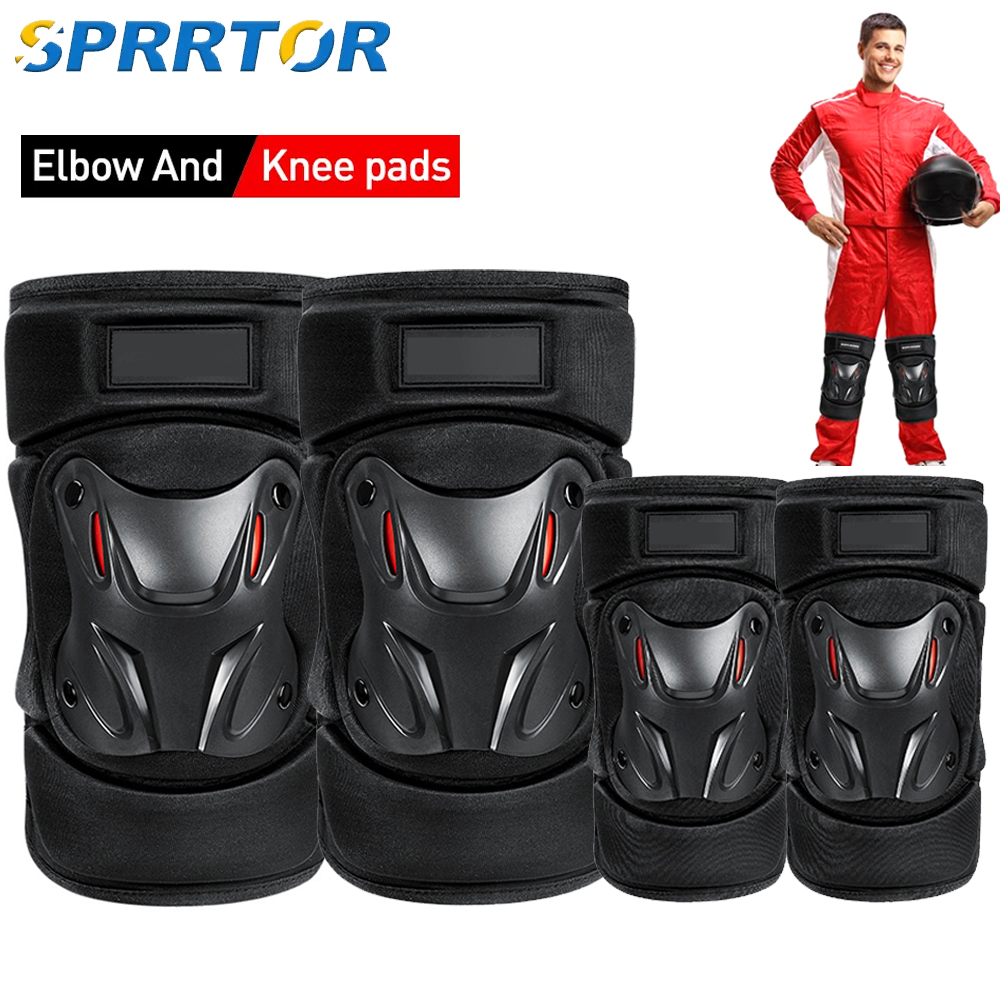 1 Paar schützende Motorrad-Kni – Mountain Biking Elbow Pads Bewertung und Preis