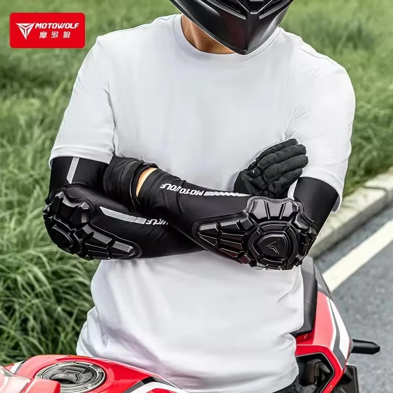 Neue Motorrad-Ellbogenschoner  – Mountain Biking Elbow Pads Bewertung und Preis
